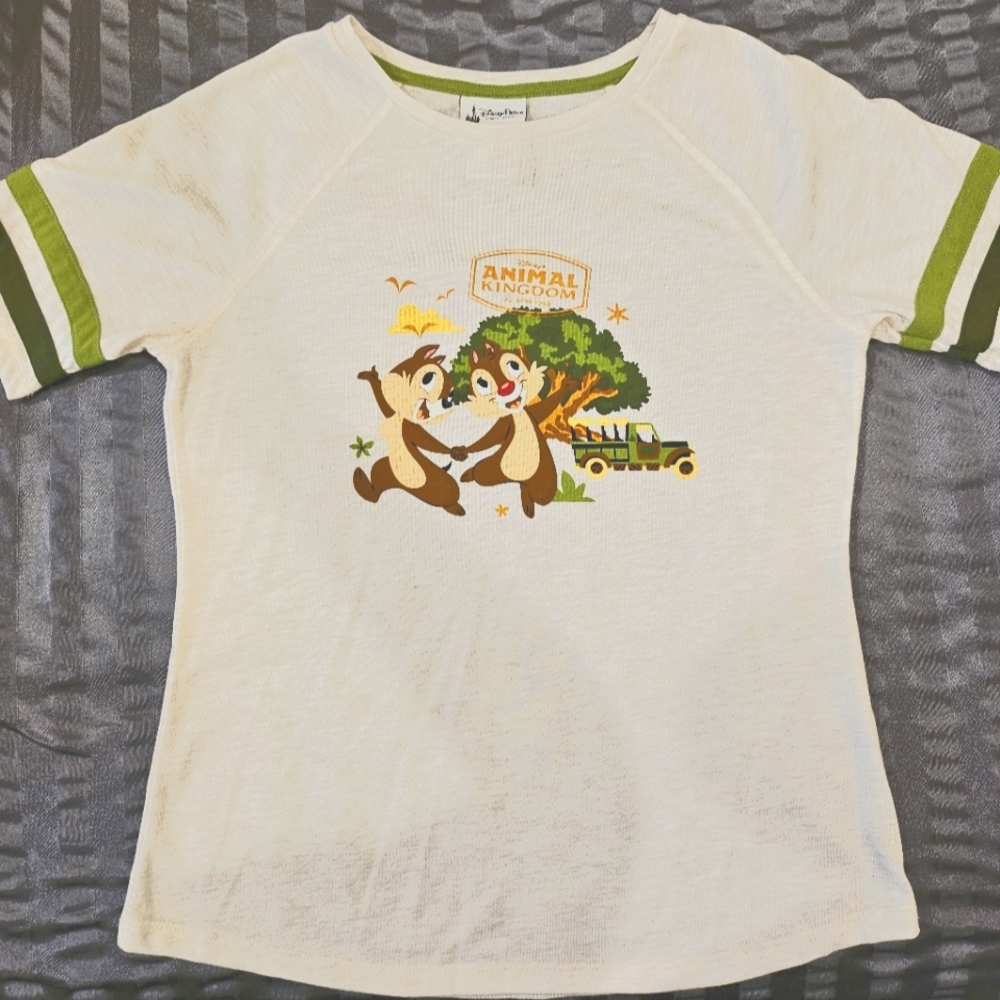 Disney Vintage T-shirt of Chip and Dale in Animal Kingdom